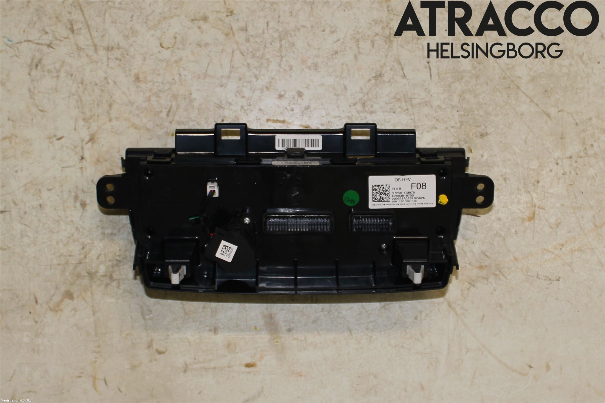 Hyundai KONA/ELECTRIC OS 18-23 Varme Ac Betjening-Display