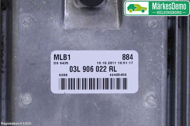 Audi A4/S4 08-11 Styreenhet Dieselpumpe
