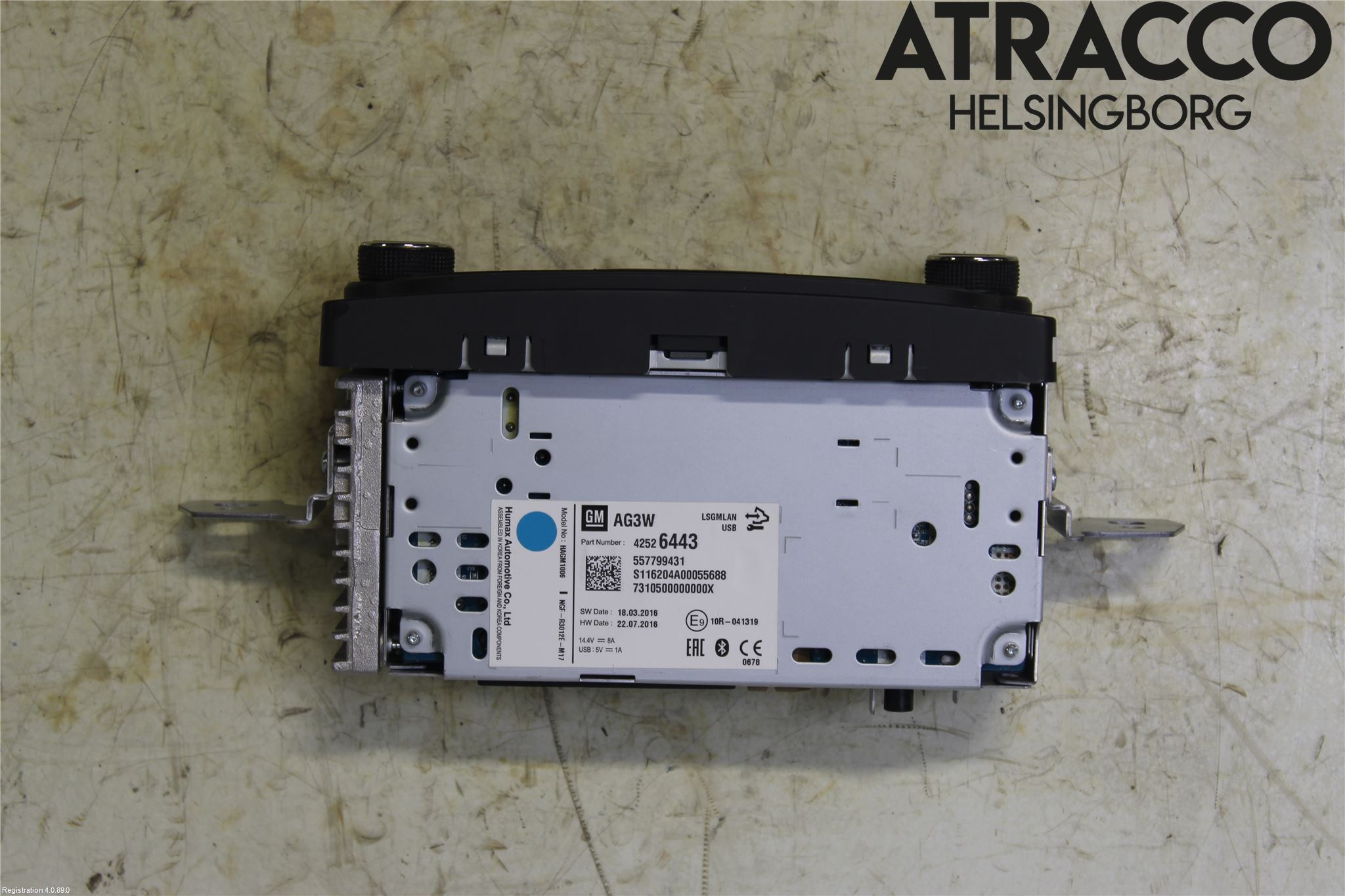 Opel KARL 16-19 Stereo Radio