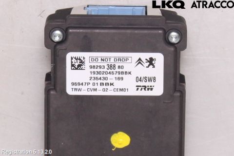 Citroen C4 CACTUS 14-20 Sensor Kollisjonsbeskyttelse