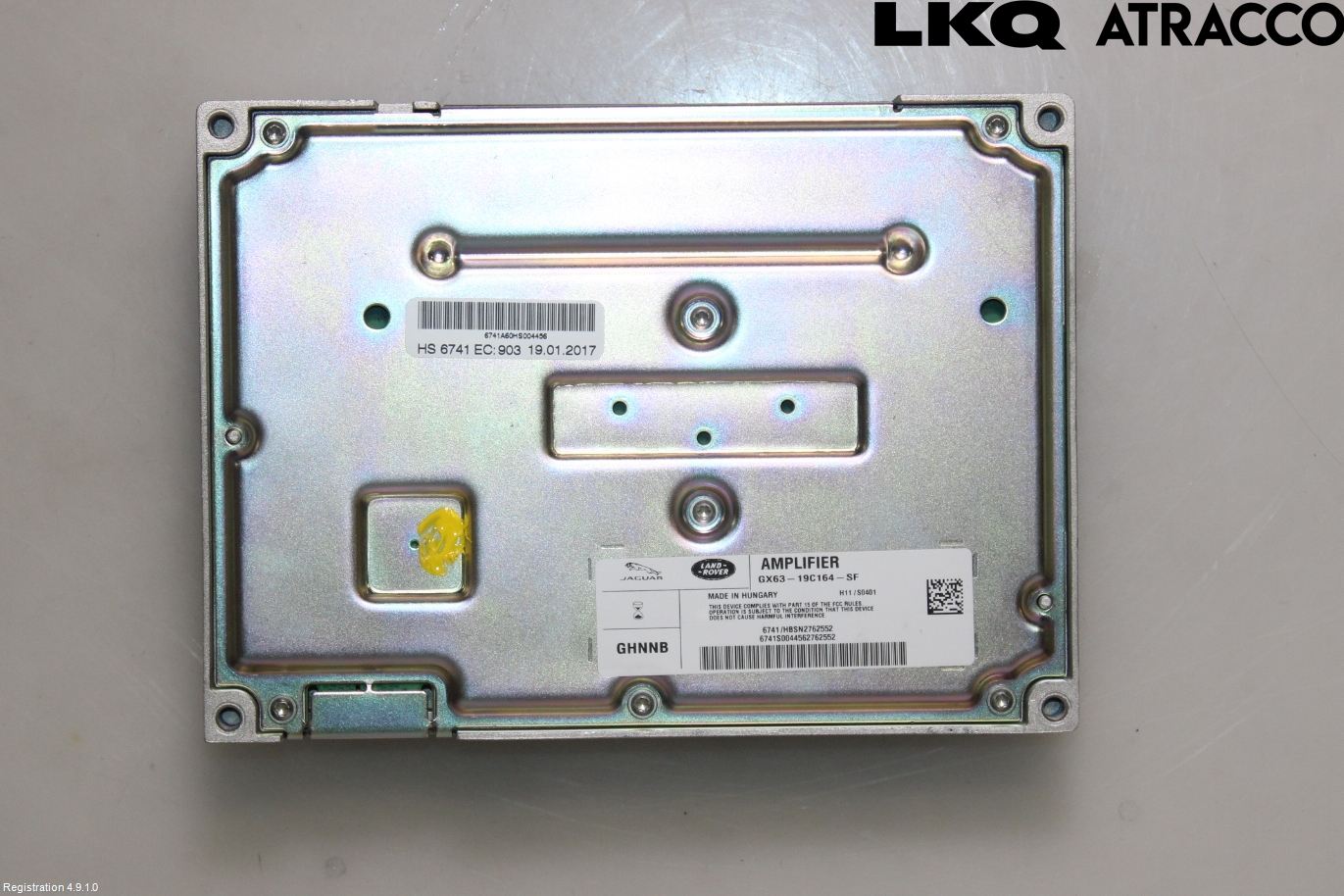 Jaguar XF (X260) 16-24 Stereo Forsterker