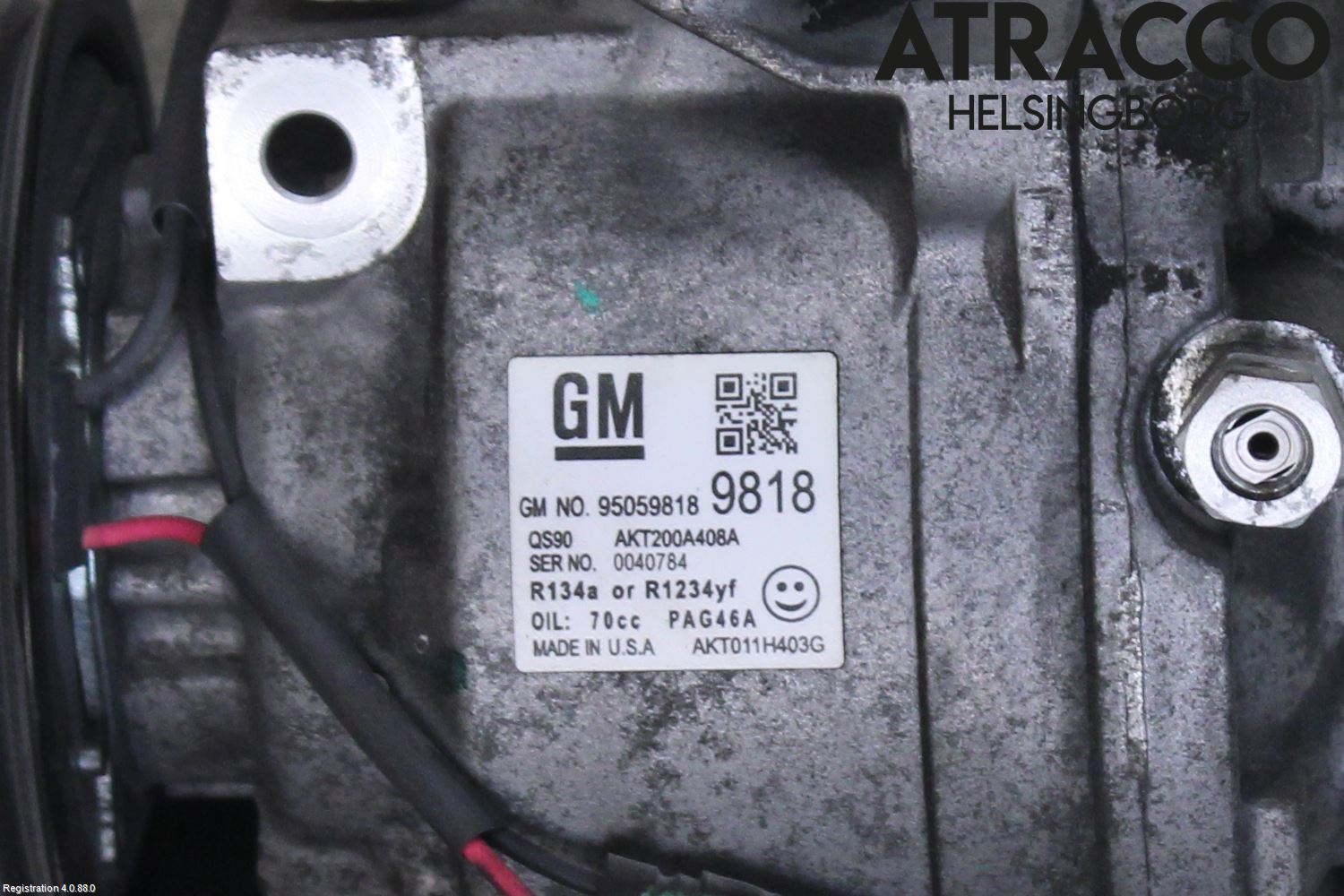Chevrolet AVEO Varme Ac Kompressor