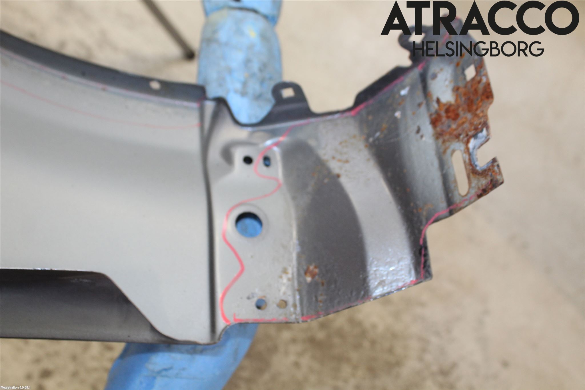Landrover RANGE ROVER SPORT (L320) 05-09 Skjerm Foran Venstre