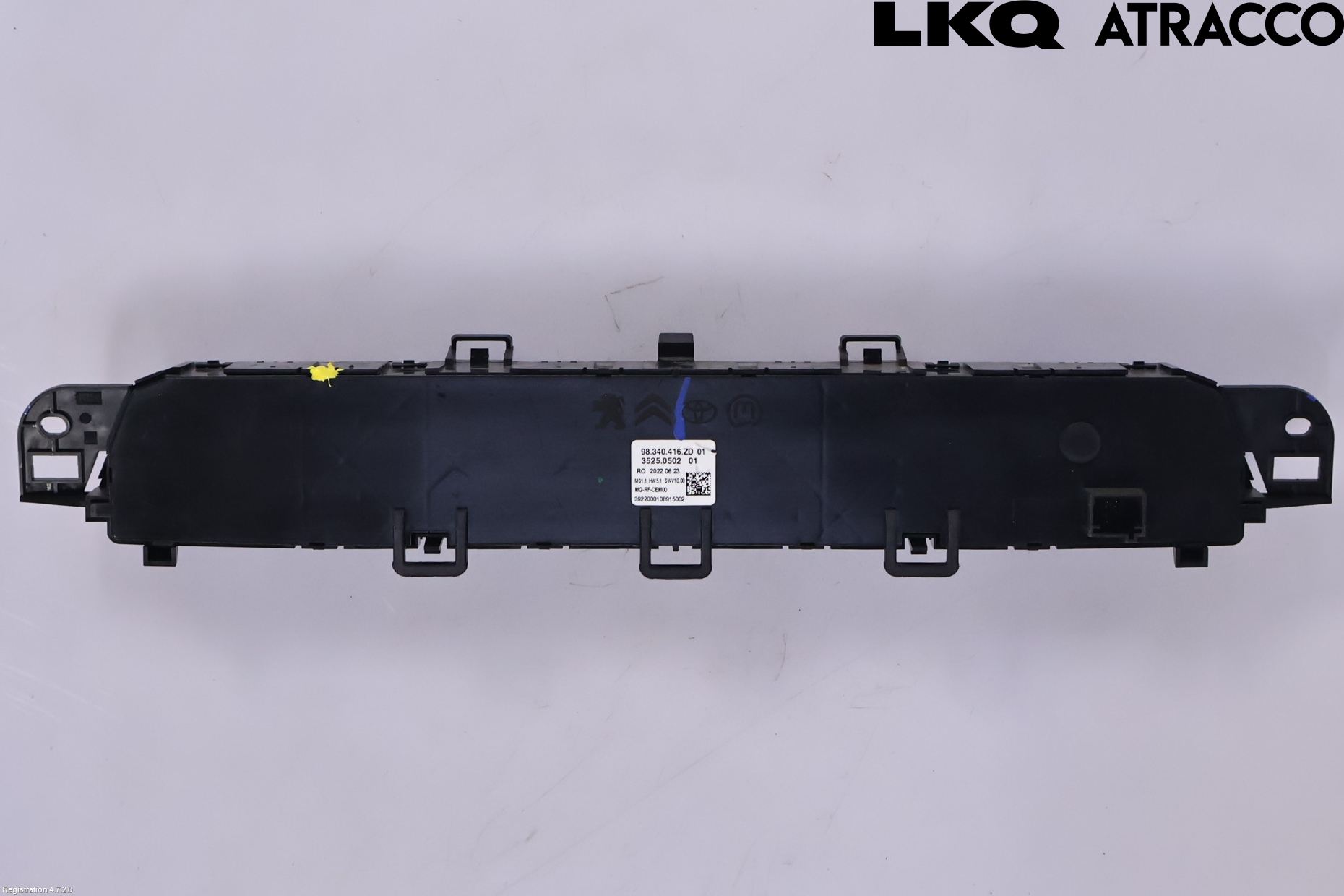 Toyota PROACE II 16- Varme Ac Betjening-Display