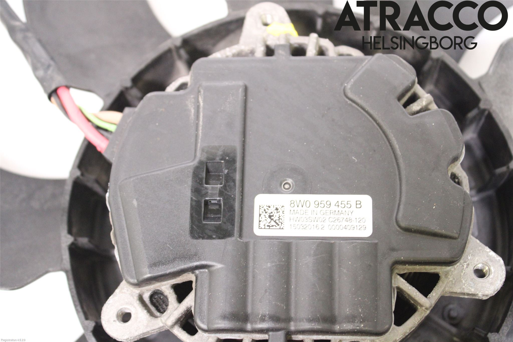 Audi A4/S4 B9 16-19 Kjølevifte Elektrisk