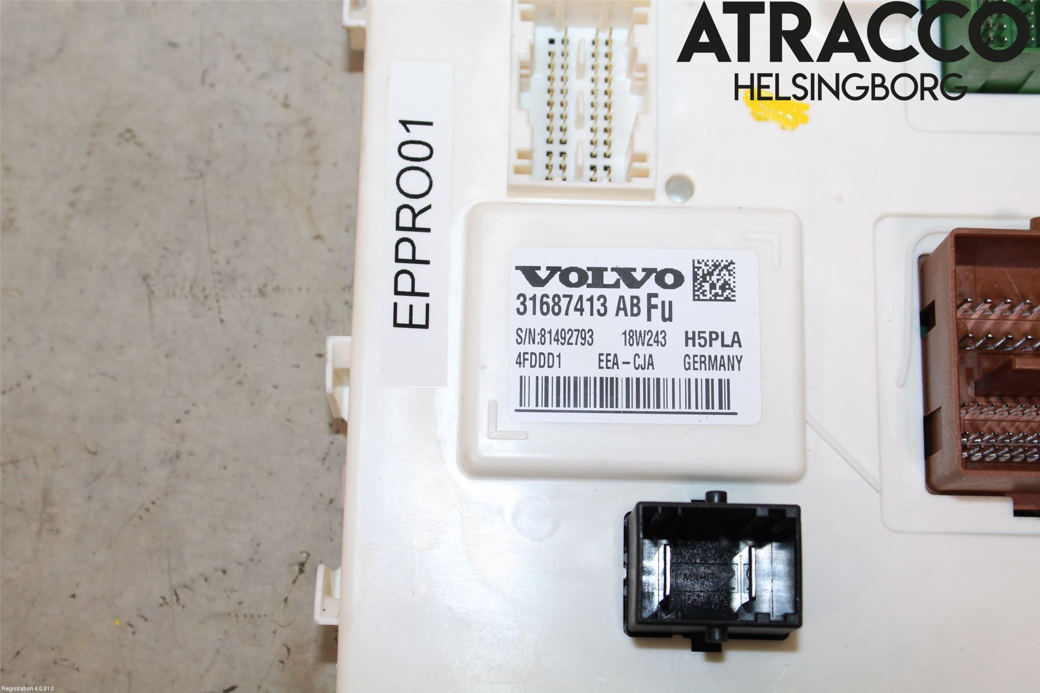 Volvo XC40/RECHARGE 18- Sikringsboks - Elsentral