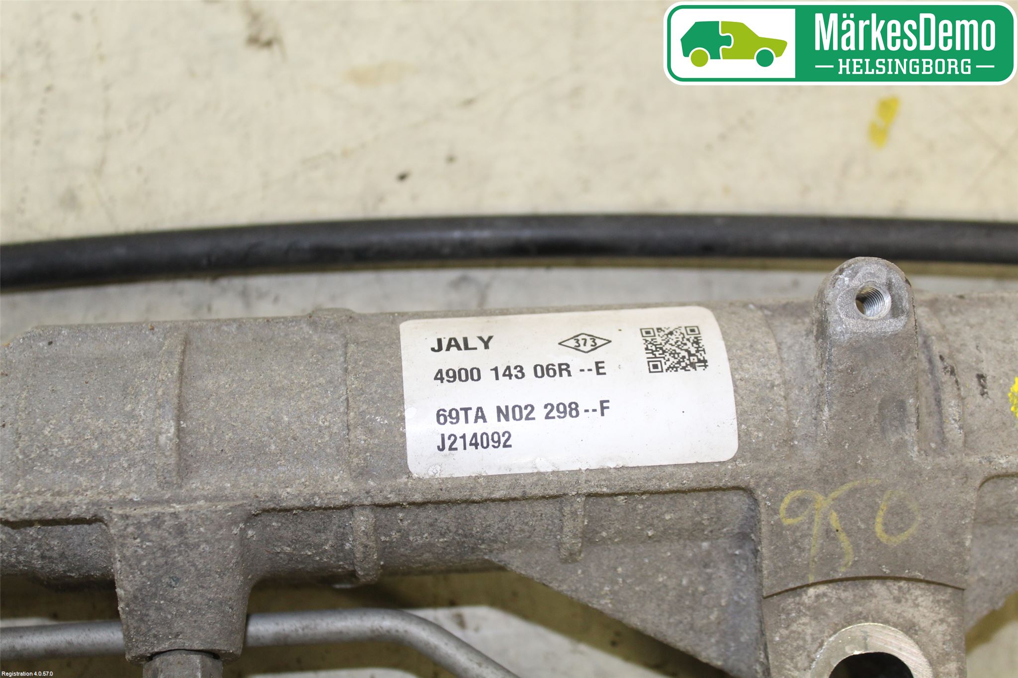 Dacia SANDERO/STEPWAY 13-20 Servo Snekke - Tannstang