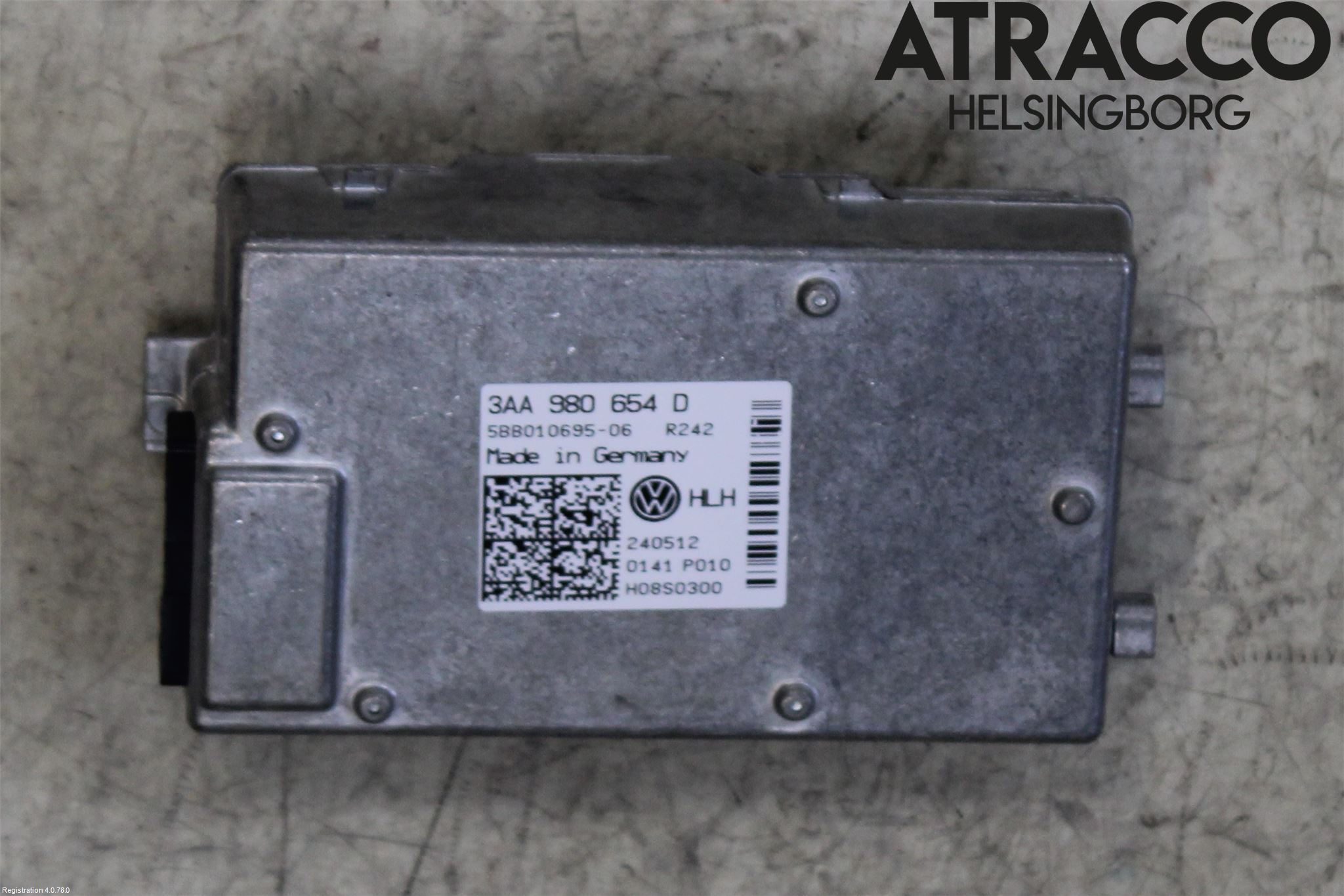 Volkswagen VW PASSAT CC 08-16 Sensor Kollisjonsbeskyttelse