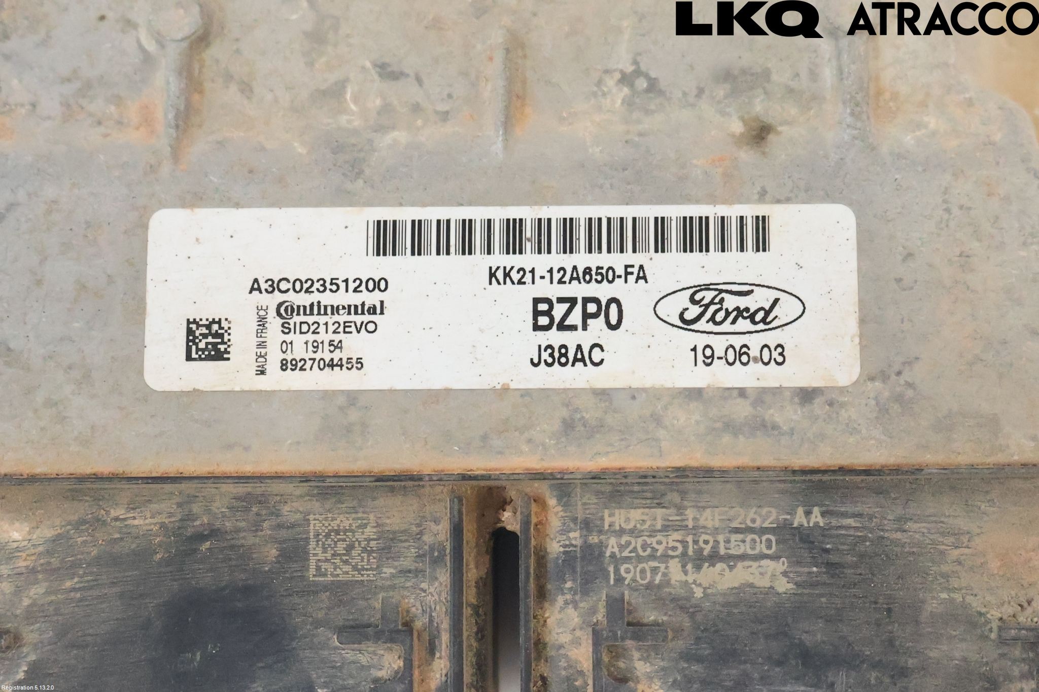 Ford TRANSIT/TOURNEO CUSTOM 13-24 Styreenhet Dieselpumpe