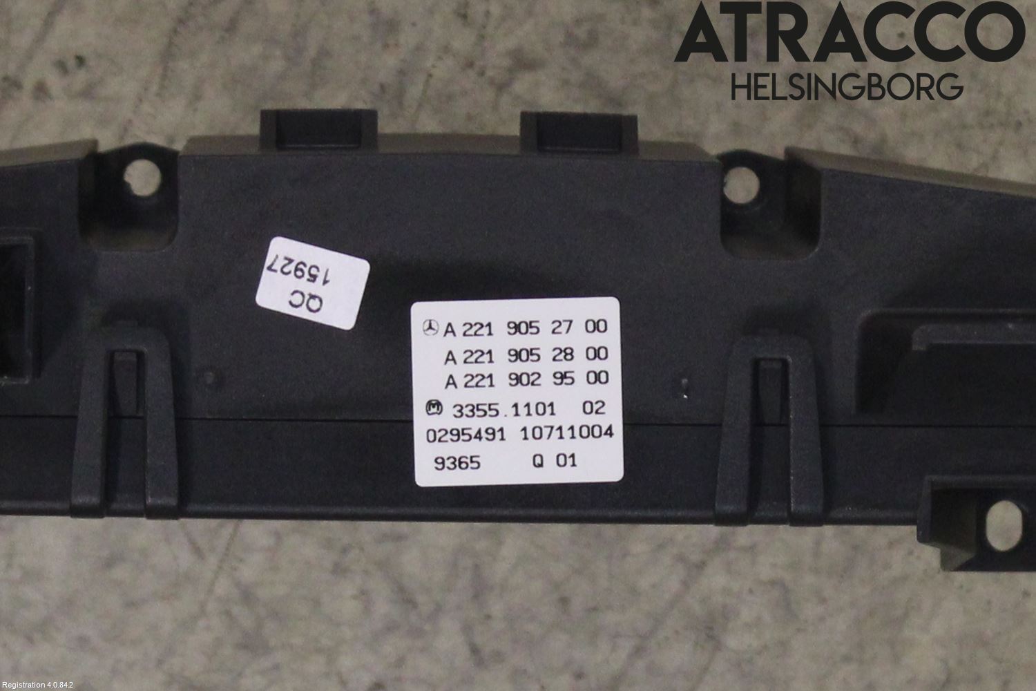 Mercedes-Benz MB S-KLASS (W221) 05-13 Varme Ac Betjening-Display