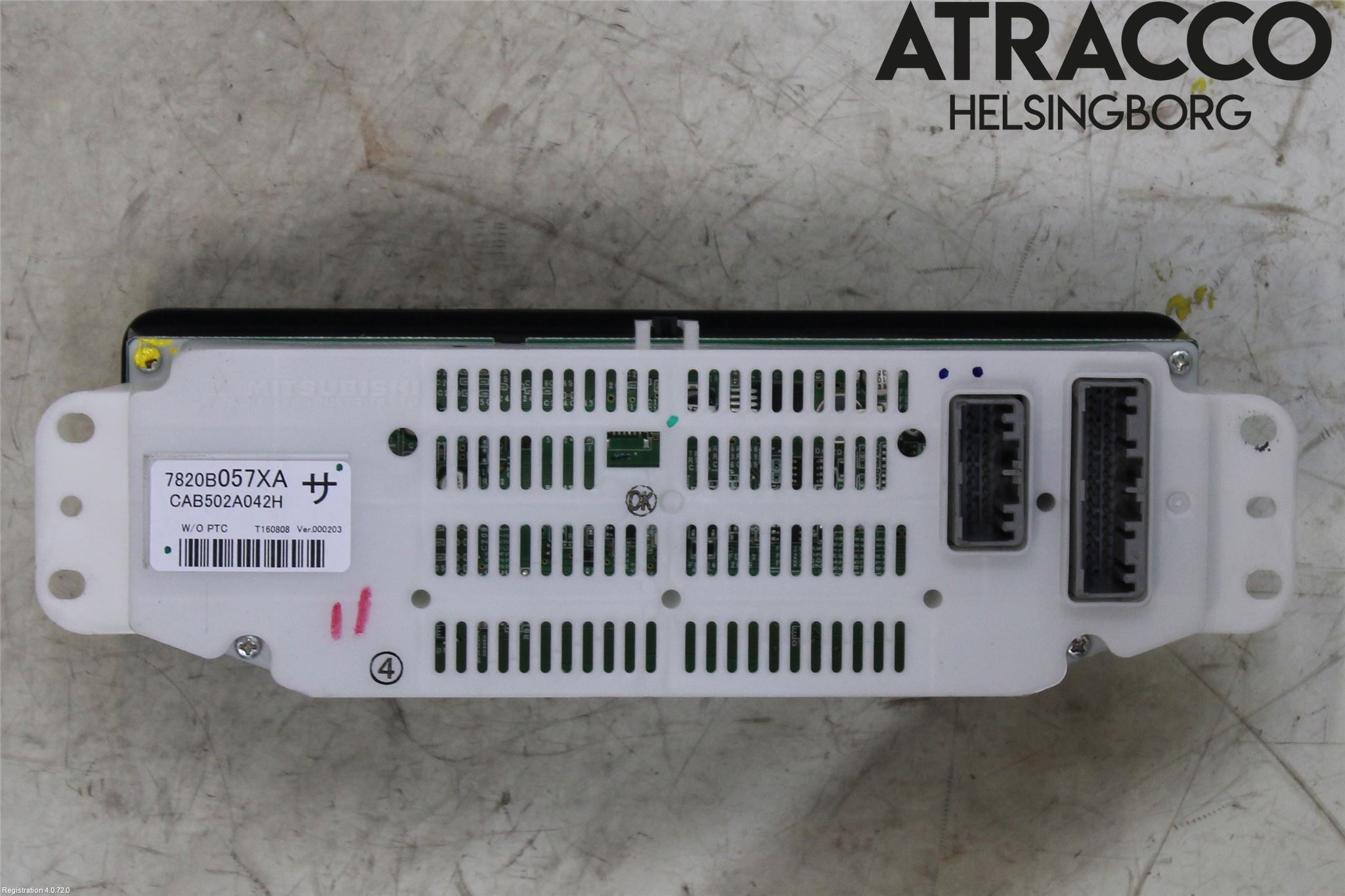 Mitsubishi OUTLANDER 13-21 Varme Ac Betjening-Display