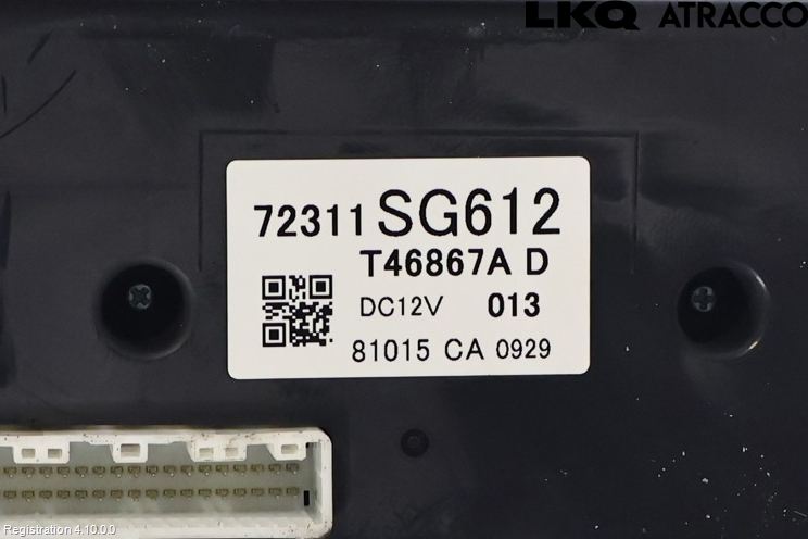 Subaru FORESTER SJ 13-18 Varme Ac Betjening-Display