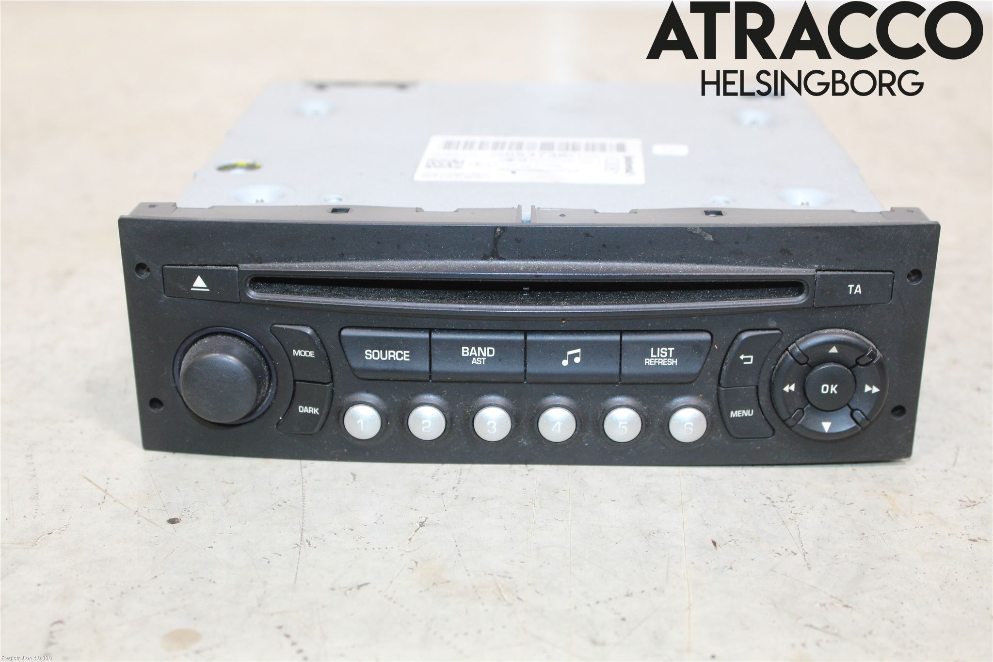 Fiat SCUDO 07-16 Stereo Radio Med Cd