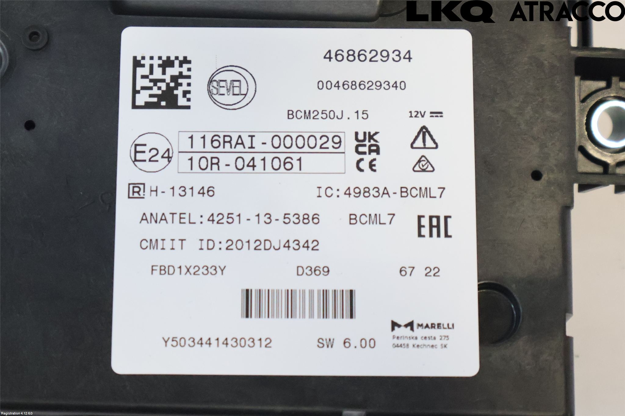 Fiat DUCATO/E-DUCATO 24- Sikringsboks - Elsentral