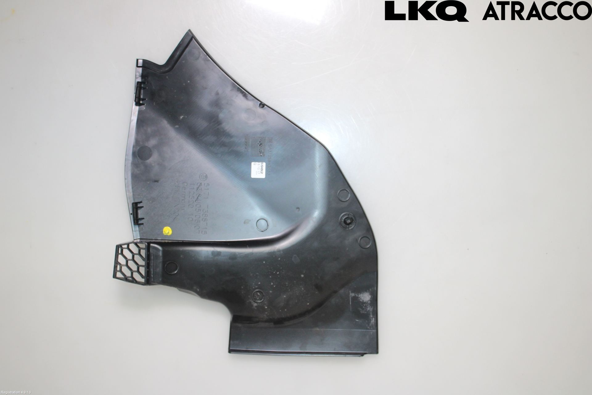 BMW 5 G30/G31/F90 17-23 Visker Deksel-Grill-Under Frr