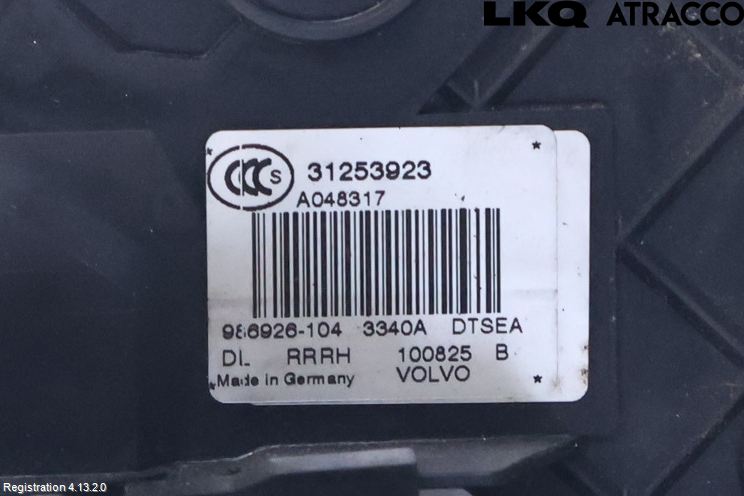 Volvo XC70 08-13 Sentrallåsmotor Høyre