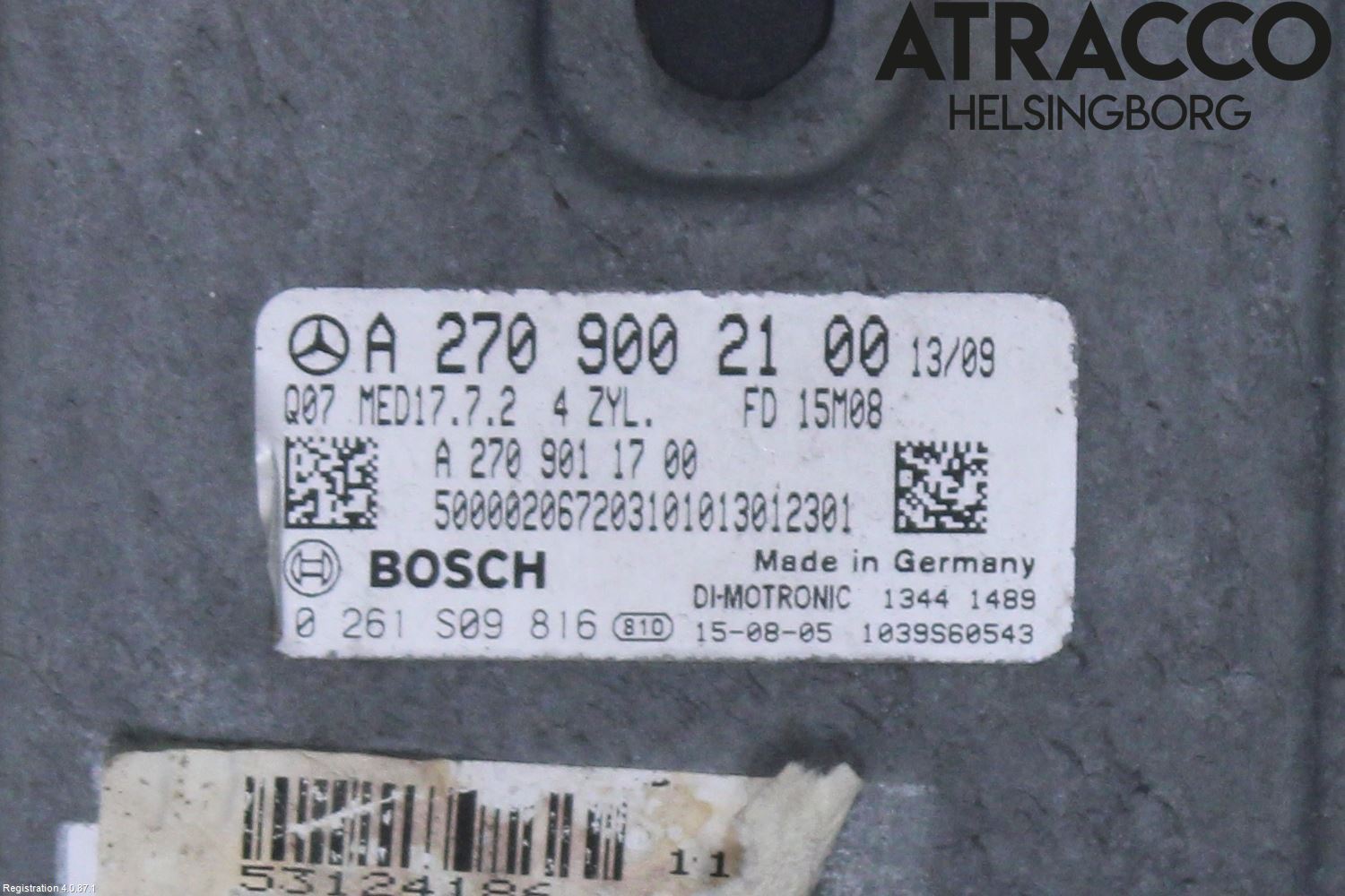 Mercedes-Benz MB CLA-KLASS (C117/X117) 13-19 Styreenhet Innsprøytning