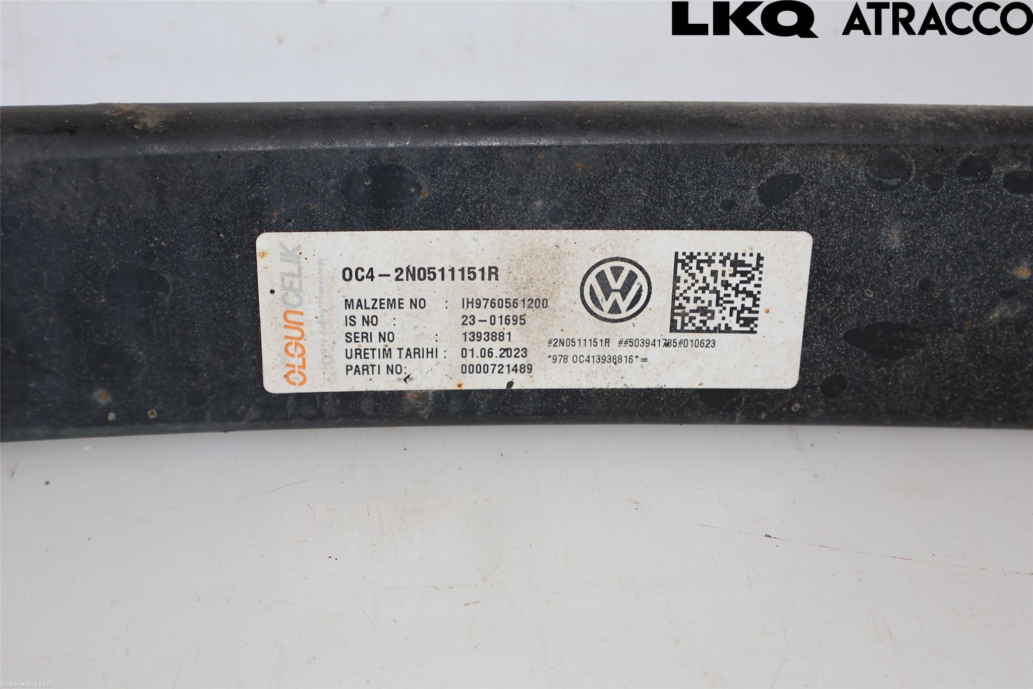 Volkswagen VW CRAFTER II / E-CRAFTER 17- Fjær Bak Blad
