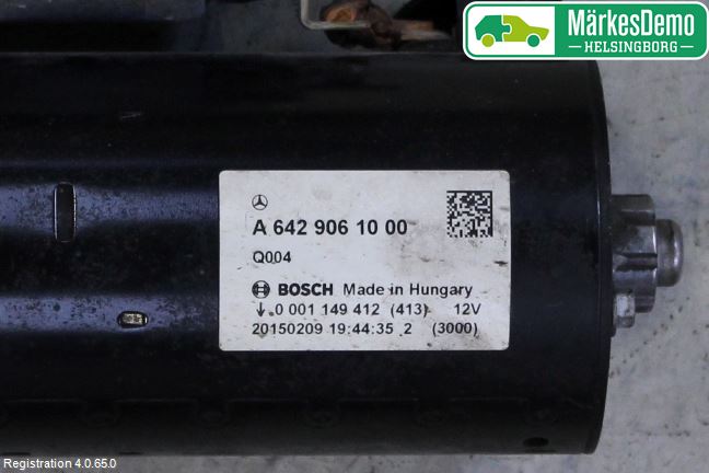 Mercedes-Benz MB GLE COUPÉ (C292) 15-19 Startmotor Diesel