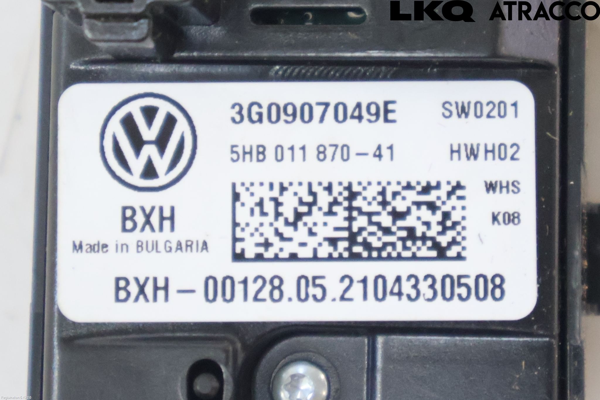 Volkswagen VW ARTEON 17- Varme Ac Betjening-Display