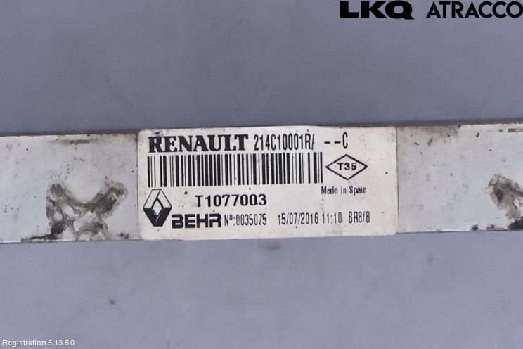 Nissan NV400 12-24 Radiator Manuell