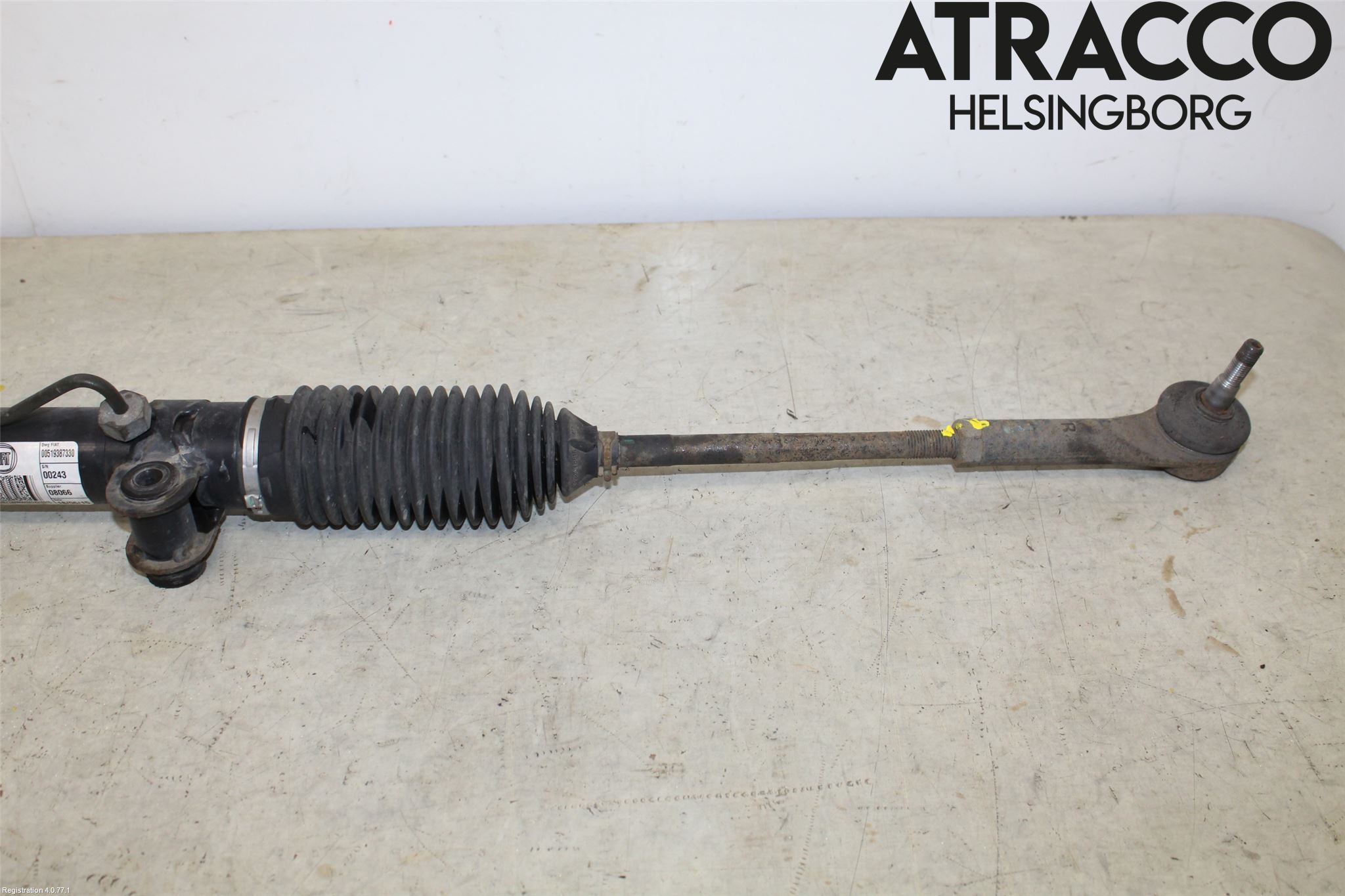 Opel COMBO D 12-18 Servo Snekke - Tannstang