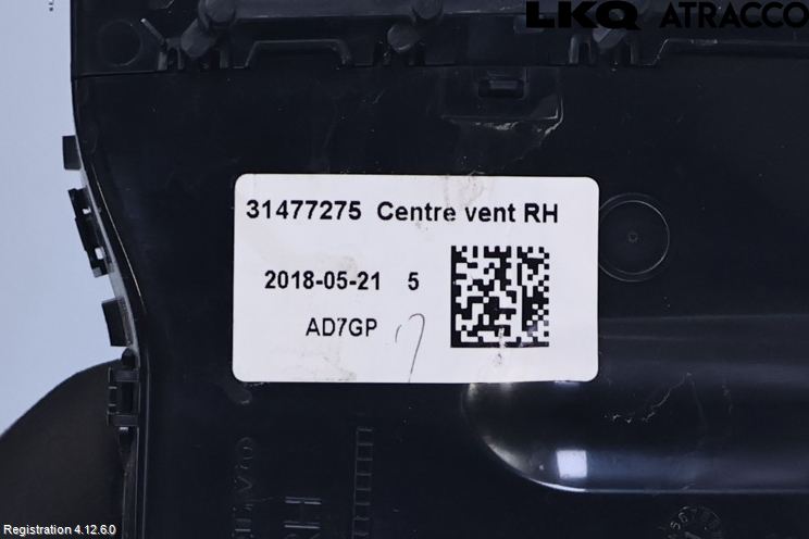 Volvo V60 19- Dashbord Kanal - Dyse