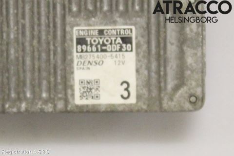 Toyota YARIS XP130 12-14 Styreenhet Innsprøytning
