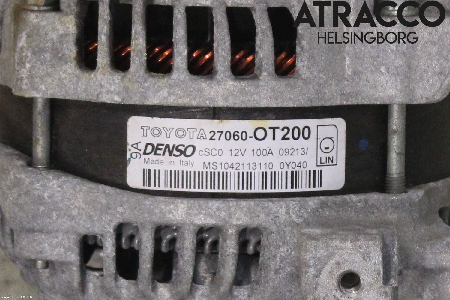 Toyota AURIS 13-19 Dynamo