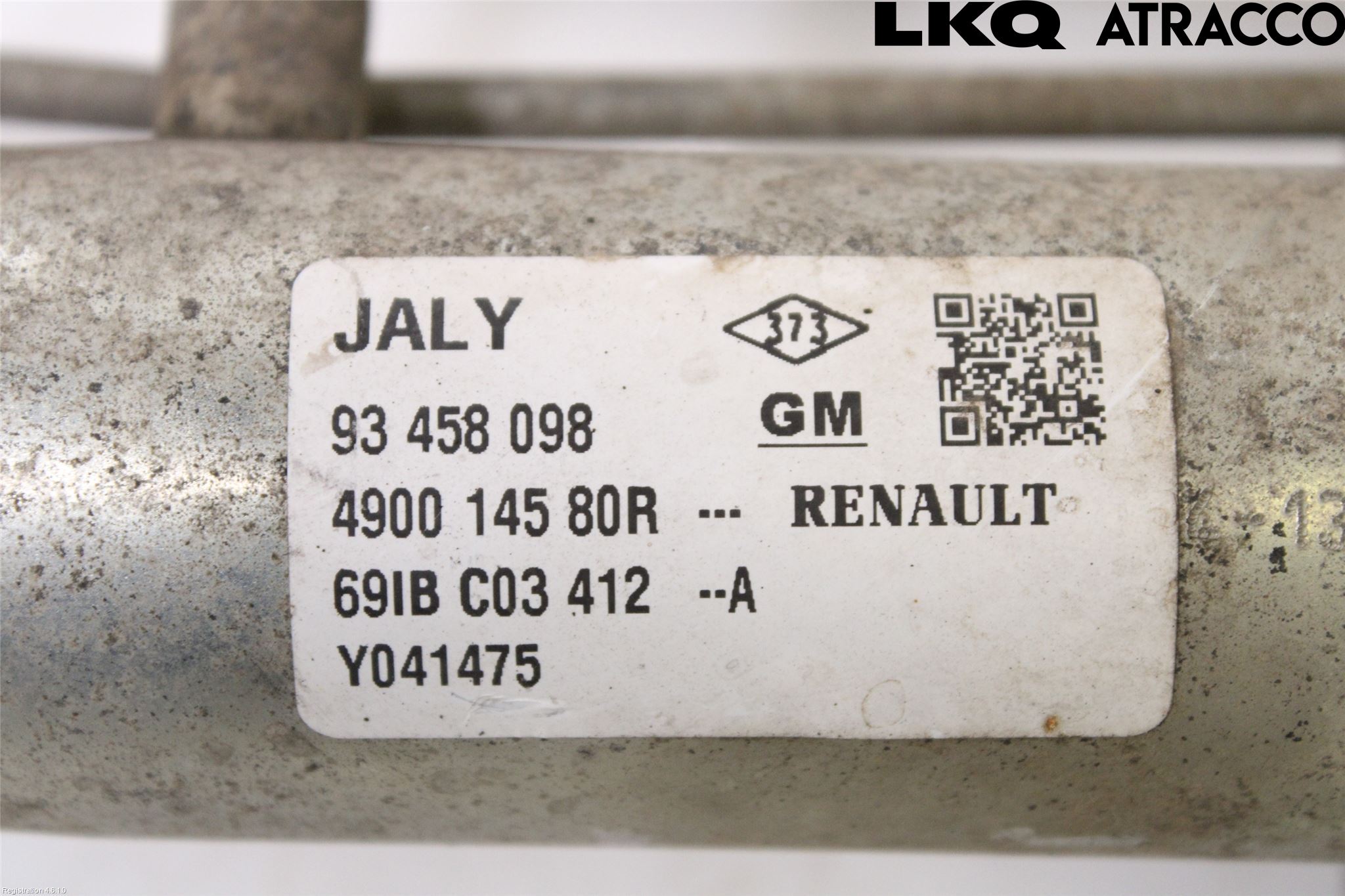 Opel VIVARO 15-19 Servo Snekke - Tannstang