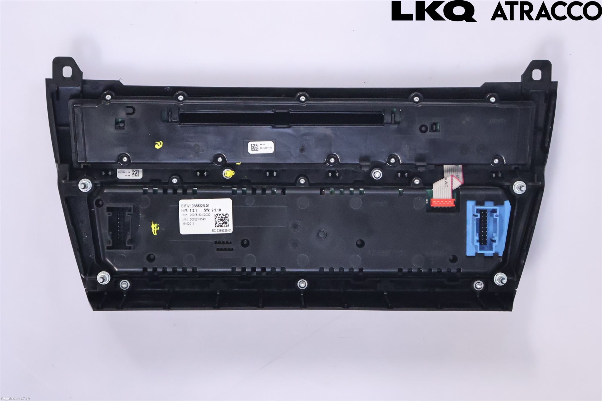 BMW 5 F10/F11/F18 09-17 Varme Ac Betjening-Display