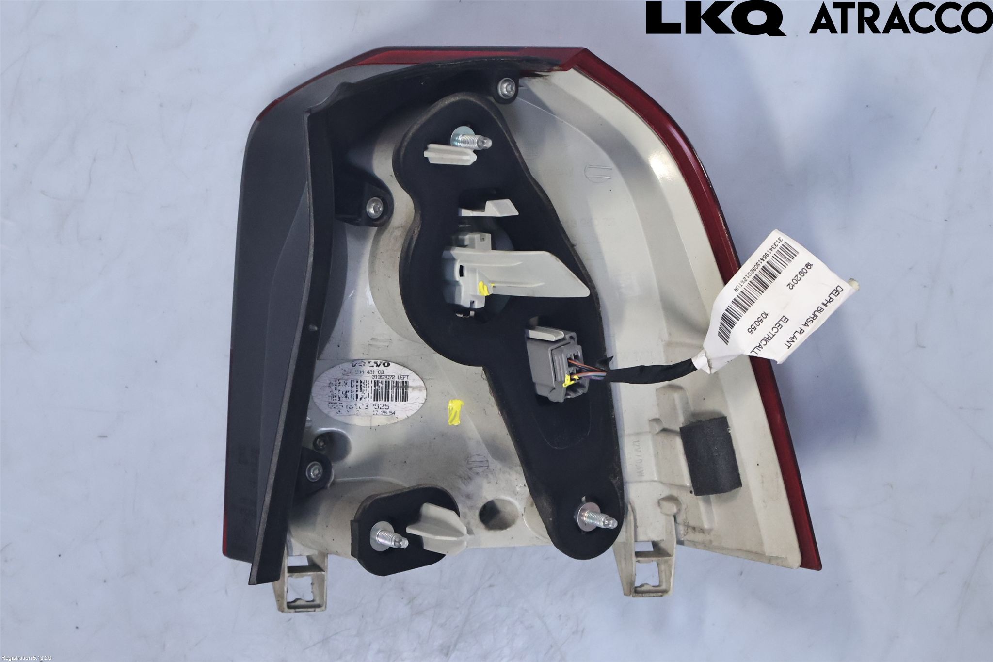 Volvo XC70 08-13 Baklykt Venstre