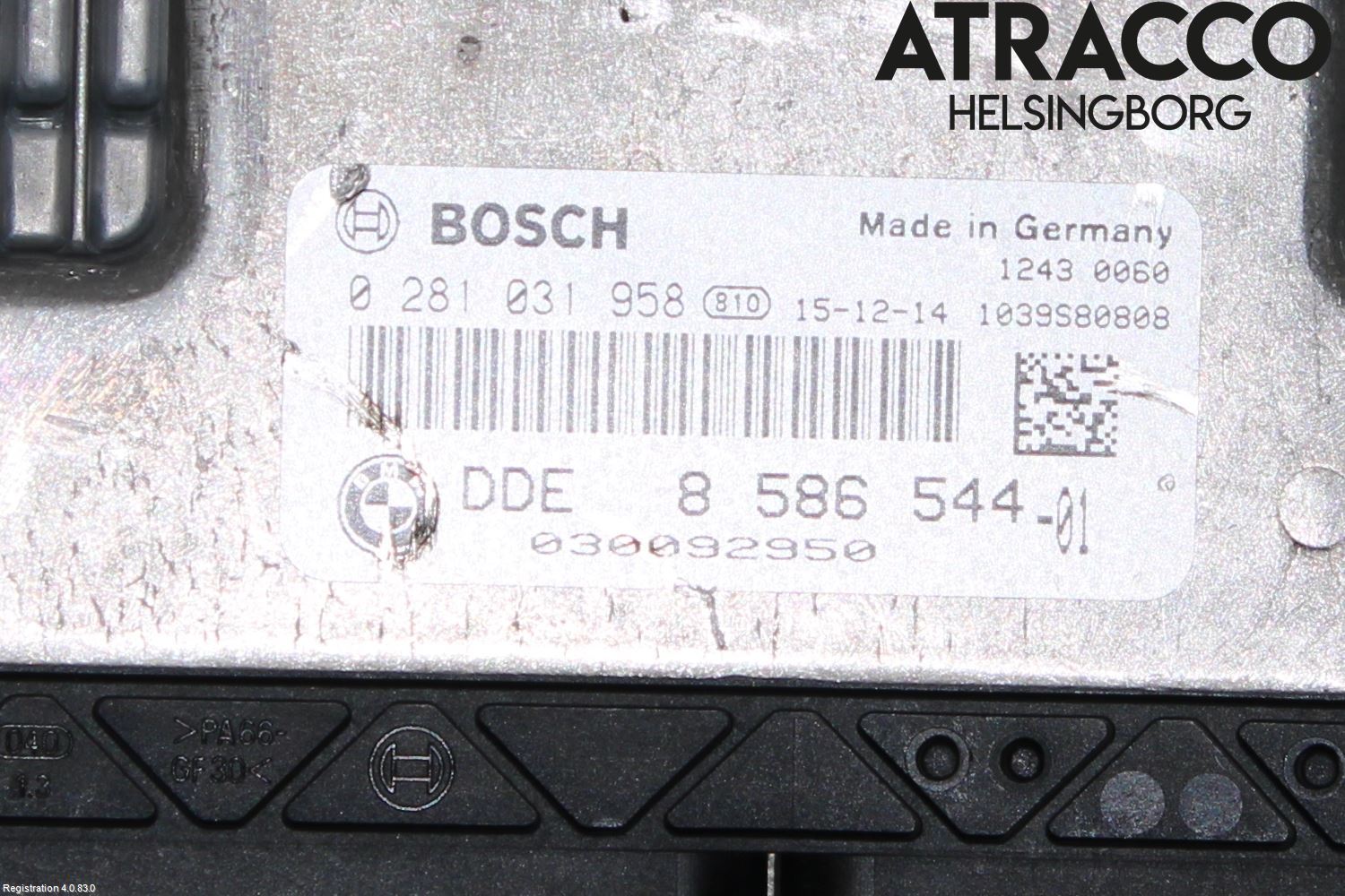 BMW X3 F25 10-17 Styreenhet Dieselpumpe