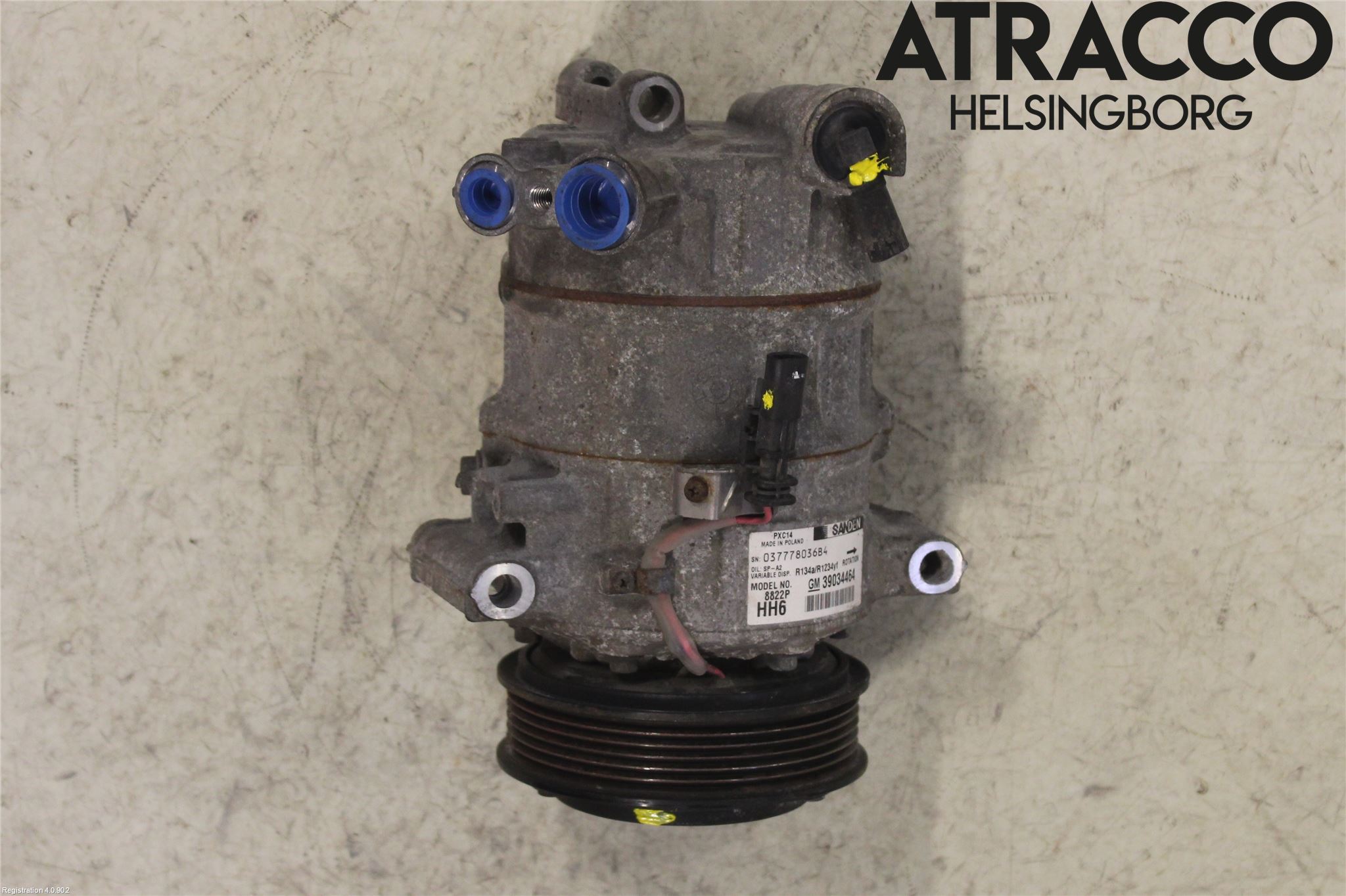 Opel INSIGNIA 09-16 Varme Ac Kompressor