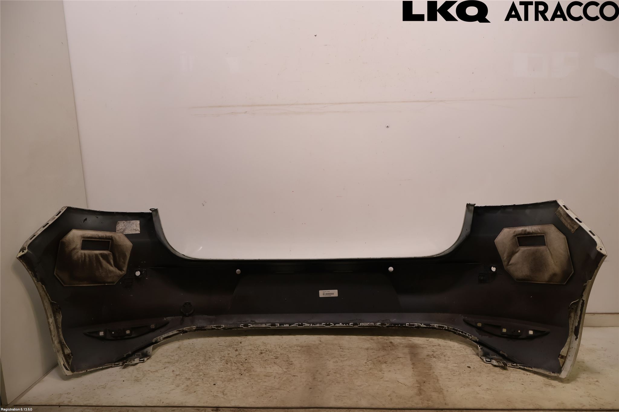 Volkswagen VW GOLF / E-GOLF VII 13-20 Støtfanger Bak Overtrekk