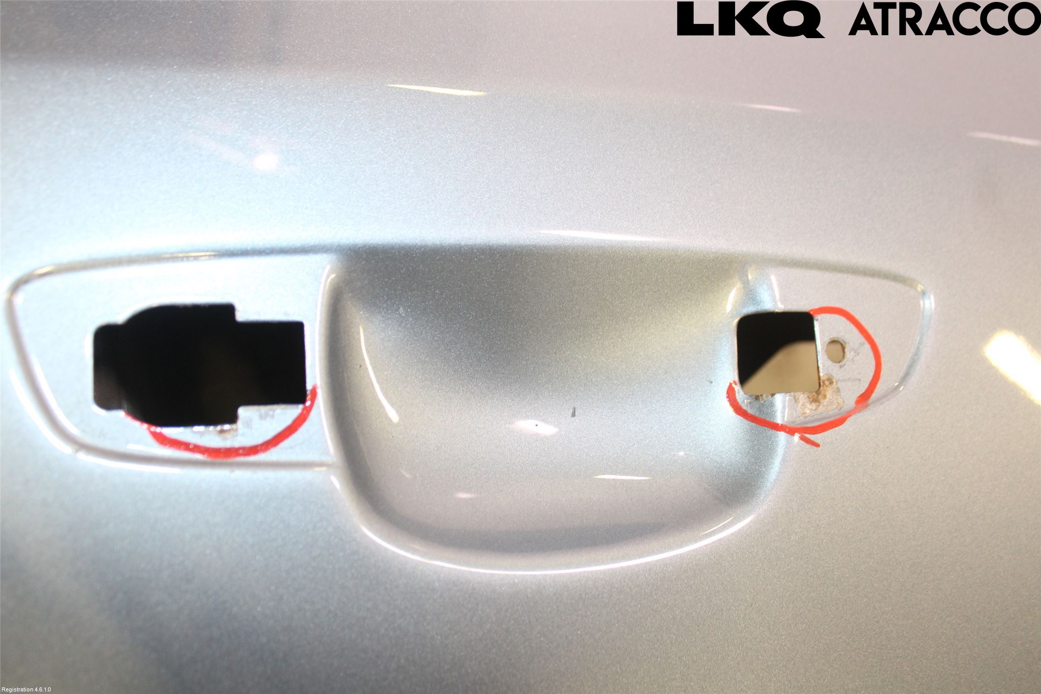 Volkswagen VW GOLF VI 09-13 Dør 4D Foran Høyre