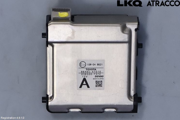 Toyota PRIUS (ZVW50) 16-21 Sensor Kollisjonsbeskyttelse