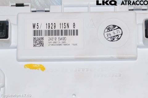 Nissan LEAF 18- Instr Kombinert