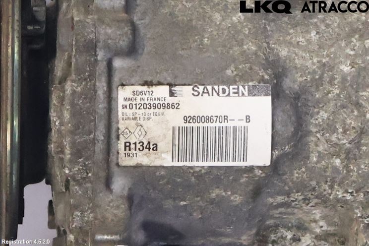 Mercedes-Benz MB CITAN (W415) 13-21 Varme Ac Kompressor