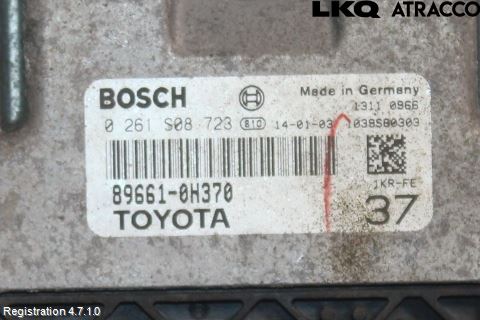 Toyota AYGO 06-14 Styreenhet Innsprøytning