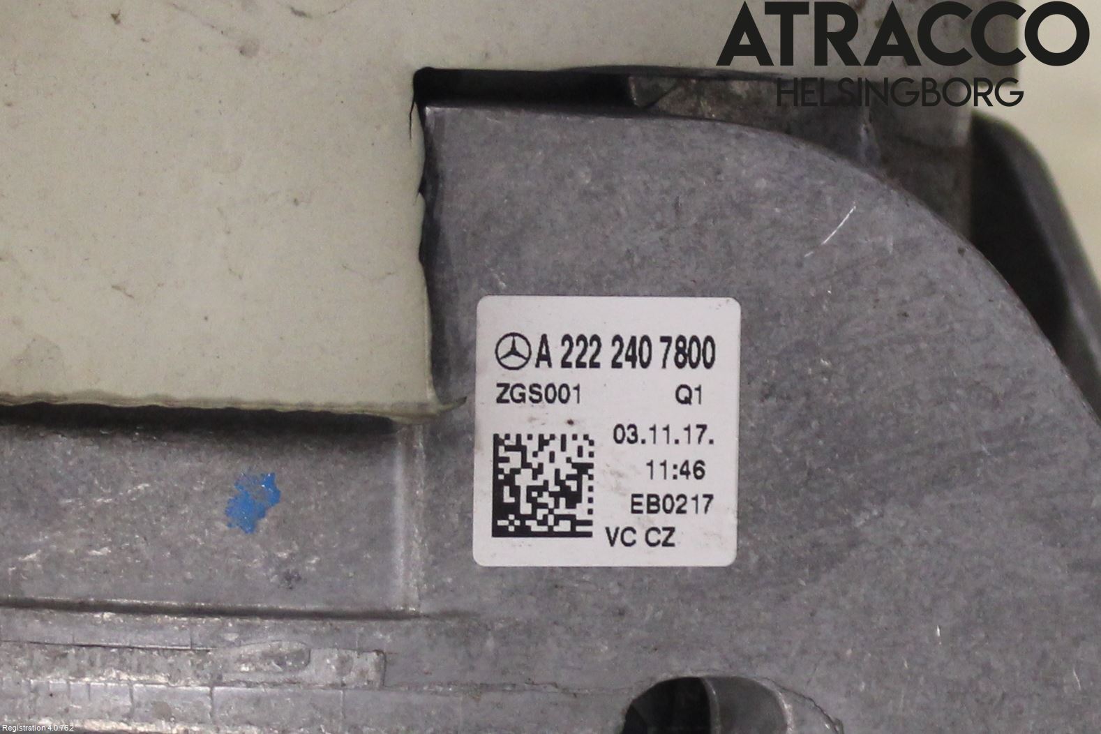 Mercedes-Benz MB S-KLASS (W222) 13-20 Motor Feste Gummi