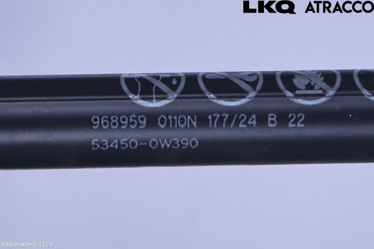 Lexus ES 250/300/330 Panser Demper-Gassfjær