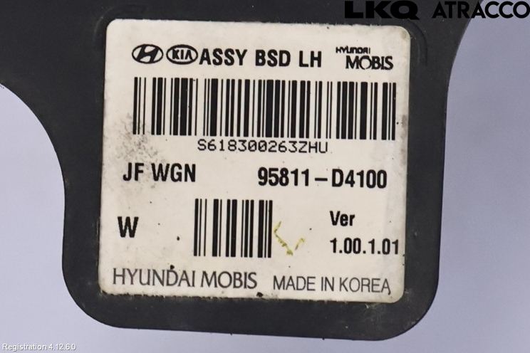 Kia OPTIMA 16-20 Sensor Kollisjonsbeskyttelse