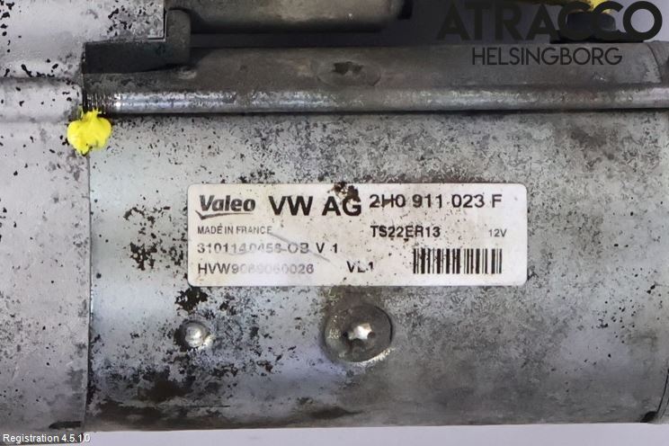 Volkswagen VW AMAROK 2H 10-22 Startmotor Diesel