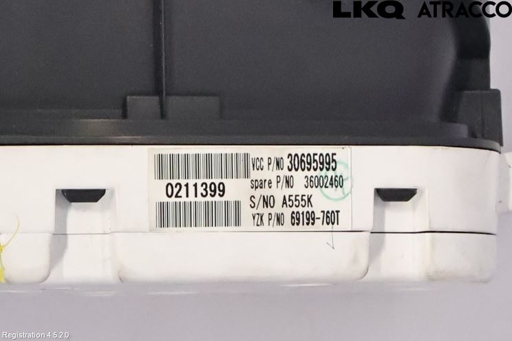 Volvo V50 08-12 Instr Kombinert
