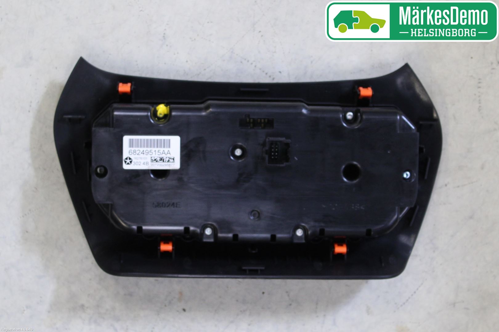 Jeep CHEROKEE Varme Ac Betjening-Display