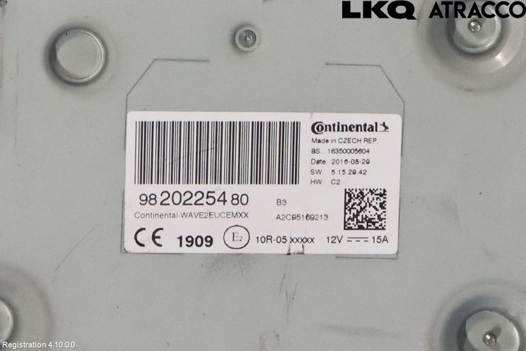 Citroen C4 PICASSO 14-18 Stereo Radio