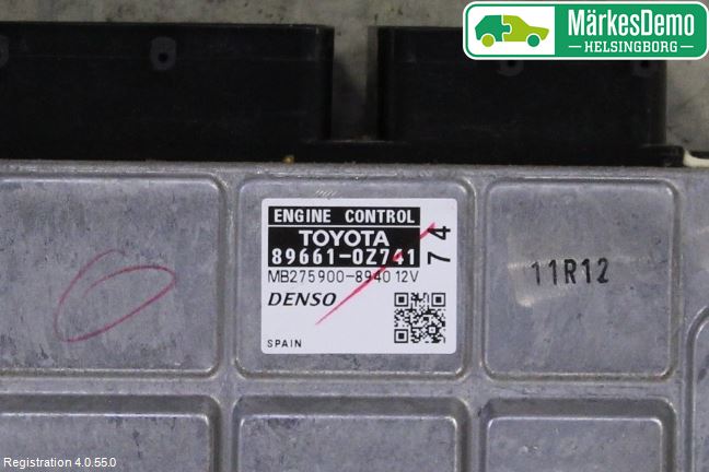 Toyota AURIS 13-19 Styreenhet Dieselpumpe