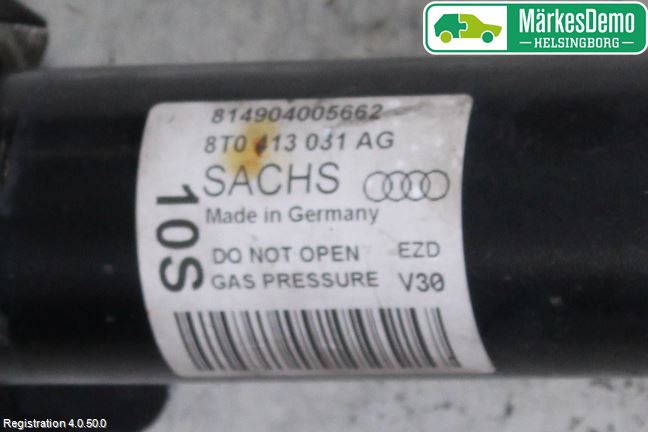 Audi A5 07-16 Fjærbein Foran Høyre