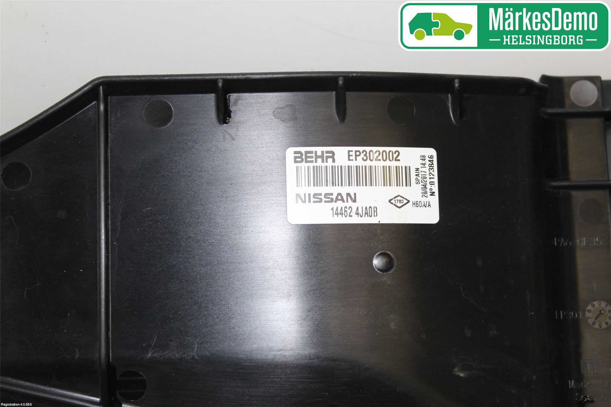 Nissan NAVARA, TREK-1 17-21 Luftstyring Front